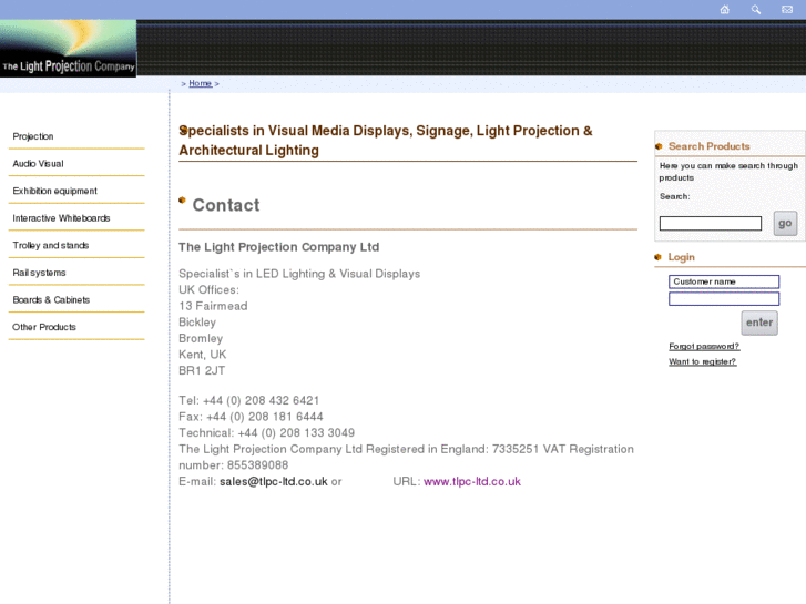www.thelightprojectioncompany.com