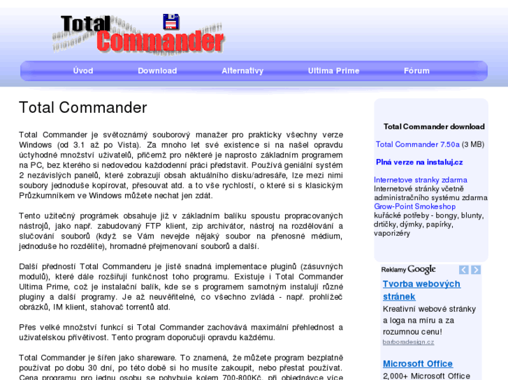 www.total-commander.cz