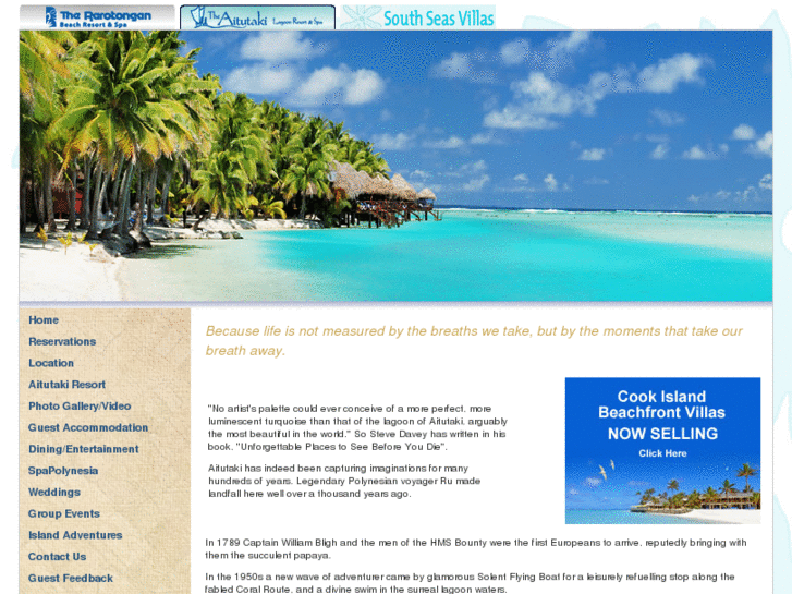 www.aitutakilagoonresort.com