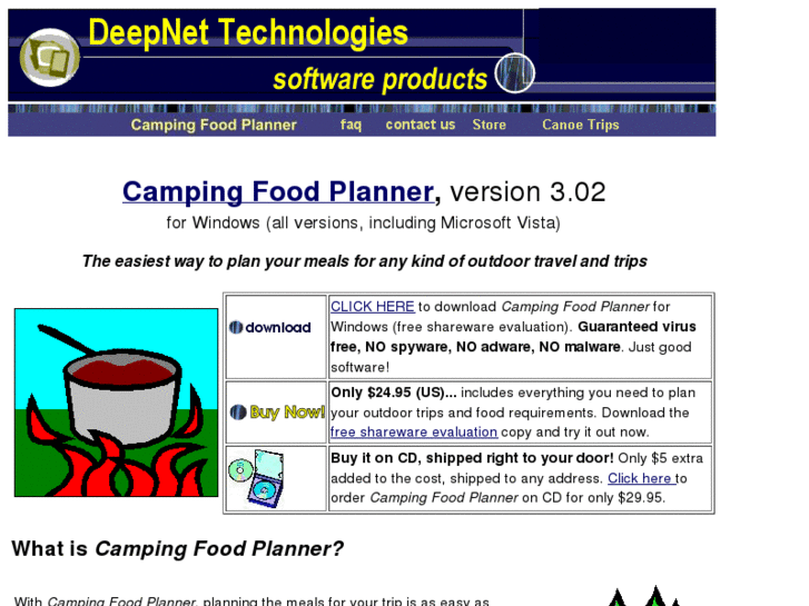 www.campingfoodplanner.com