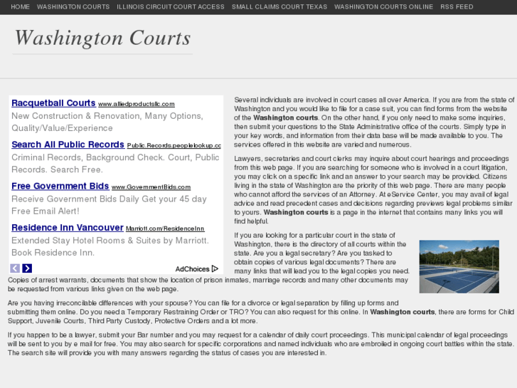 www.washingtoncourts.info