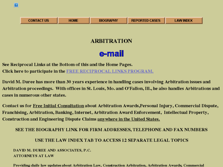 www.lawarbitration.net