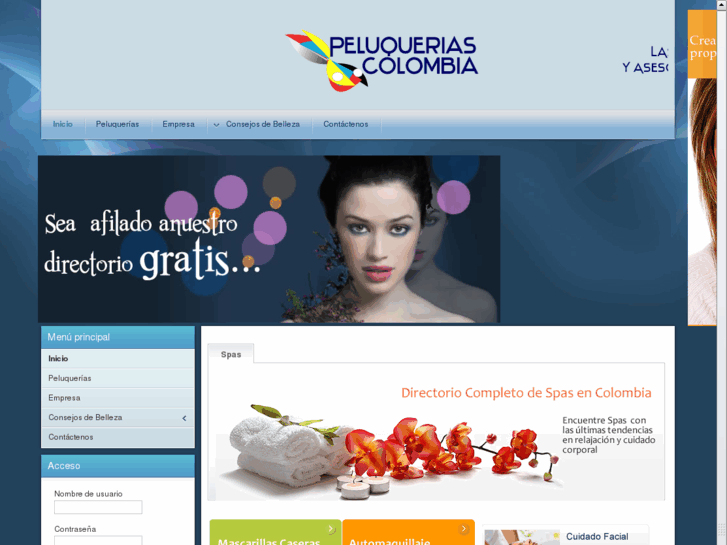 www.peluqueriascolombia.com