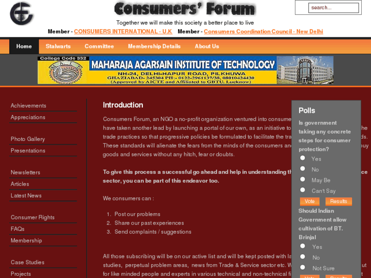 www.consumer.org.in
