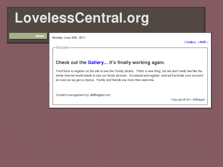 www.lovelesscentral.org