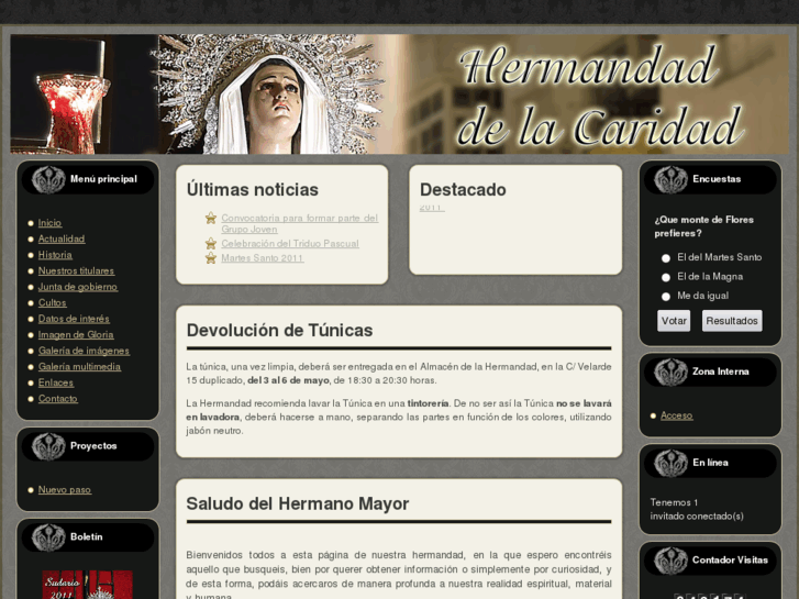 www.hermandaddelacaridad.com