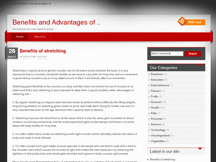 www.benefitsandadvantages.com