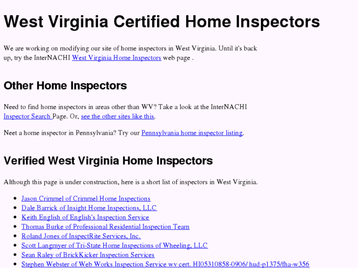 www.wvhomeinspector.com