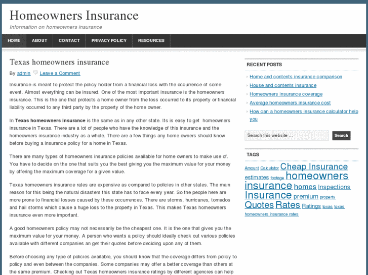 www.homeownerinsurancequotetexas.com
