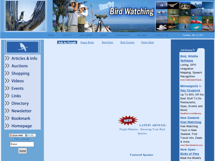 www.earlybirdwatching.com