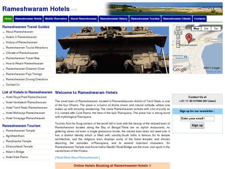 www.rameshwaramhotels.net