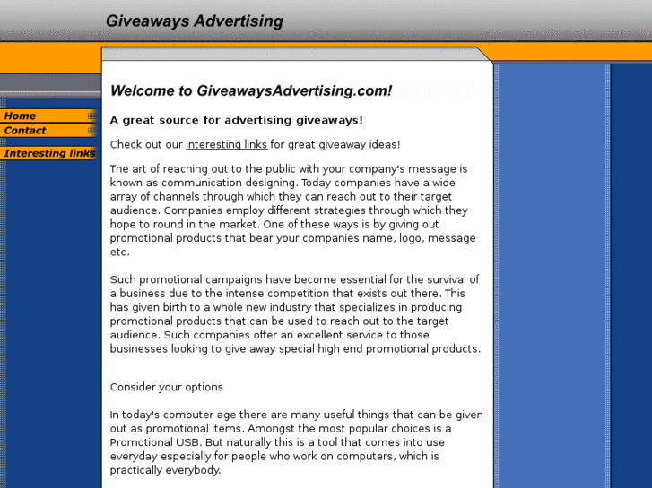 www.giveawaysadvertising.com