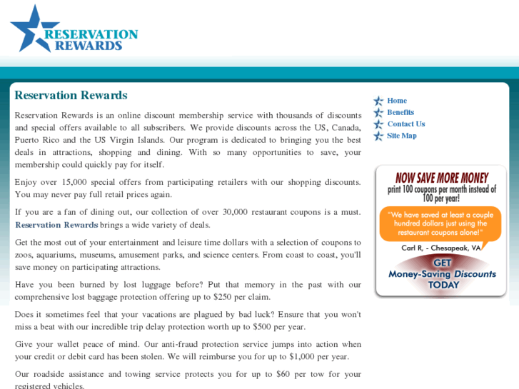 www.reservationrewards.biz