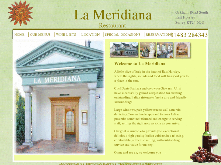 www.lameridianarestaurant.com