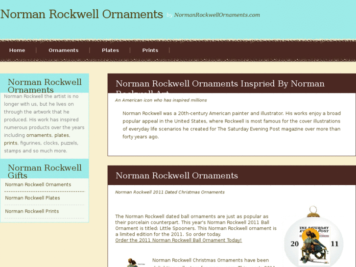 www.normanrockwellornaments.com