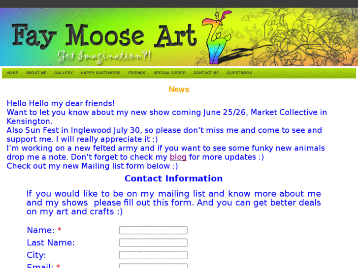 www.faymoose-art.com