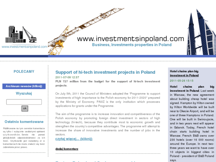 www.investmentsinpoland.com