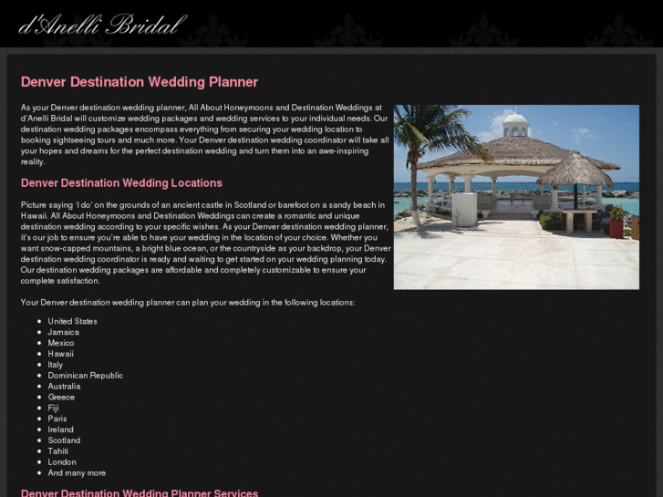 www.denverdestinationweddingplanner.com