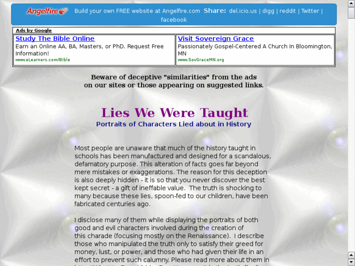 www.liesweweretaught.com
