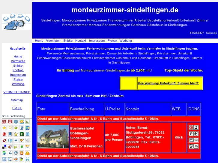 www.monteurzimmer-sindelfingen.de