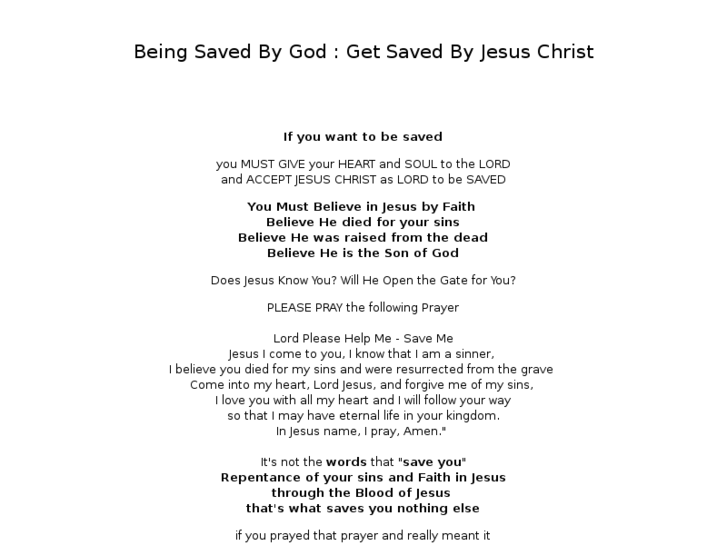 www.being-saved.com