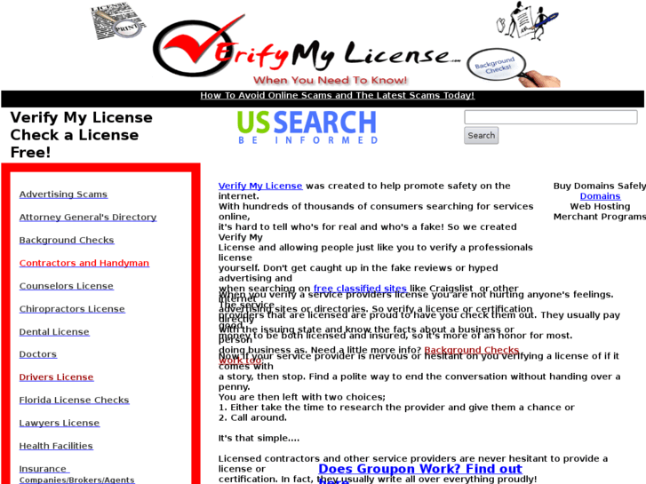 www.verifymylicense.com