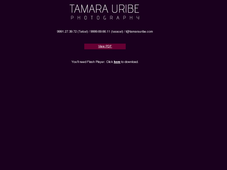 www.tamarauribe.com