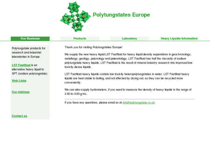 www.polytungstate.co.uk