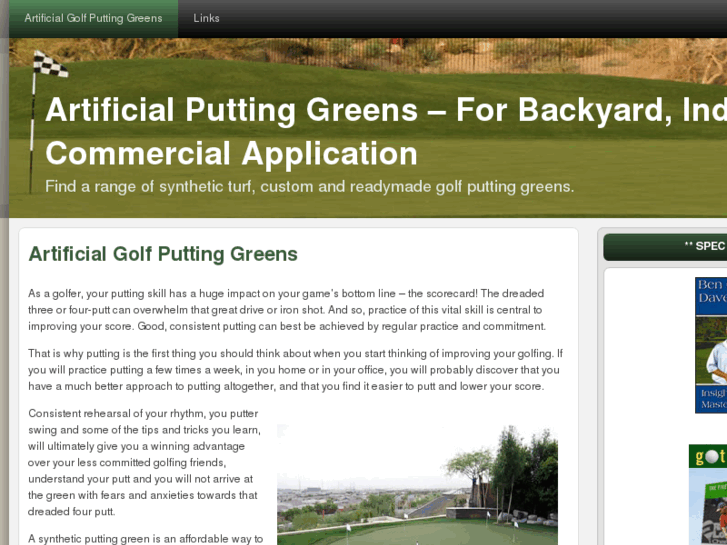 www.artificialputtinggreen.info