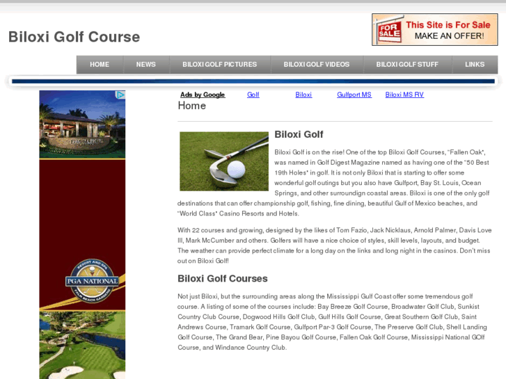 www.biloxigolfcourse.com