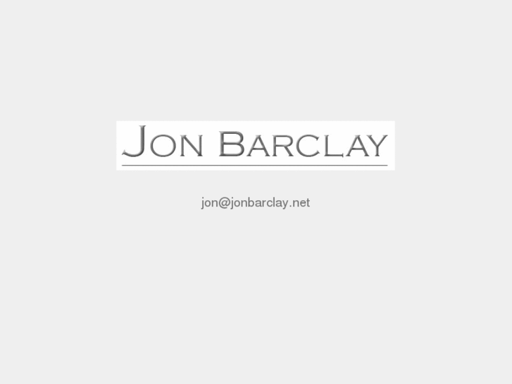 www.jonbarclay.net