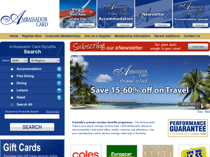 www.ambassadorcardholidays.com