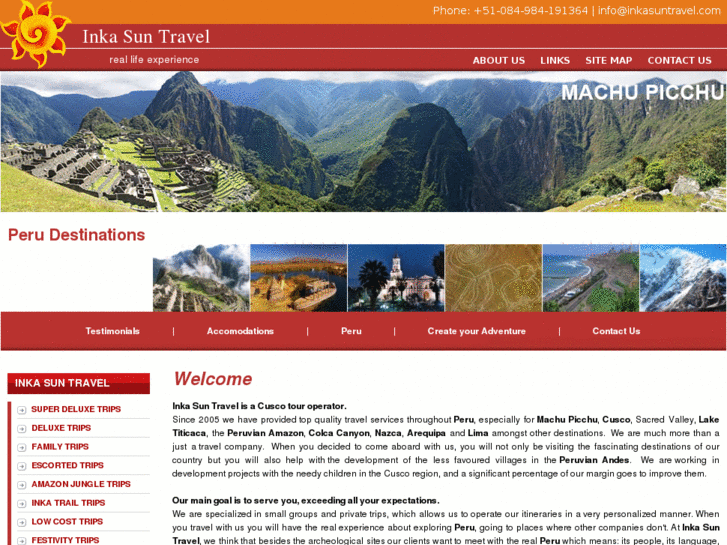 www.inkasuntravel.com