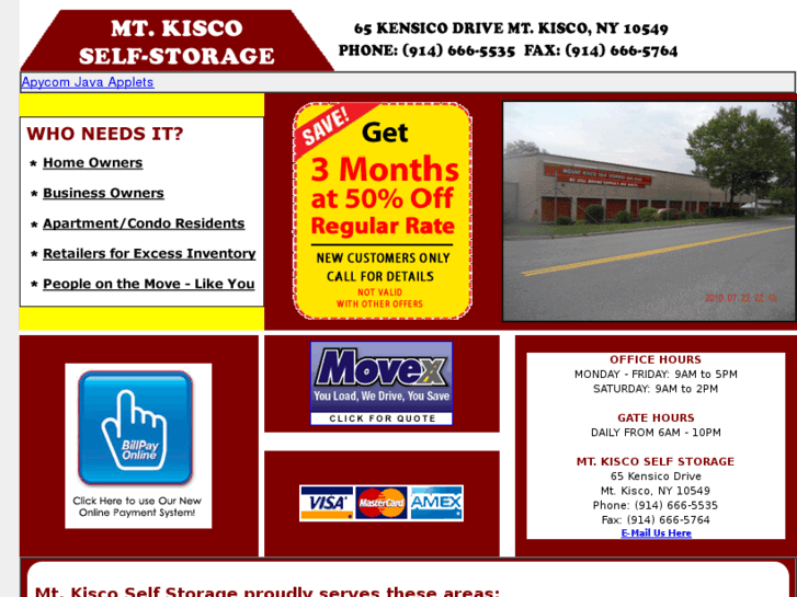 www.mountkiscoselfstorage.com