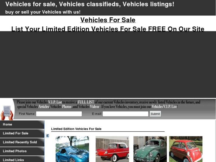 www.limitededitionvehicles.com