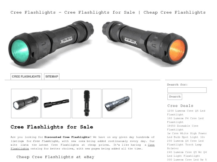www.creeflashlights.com