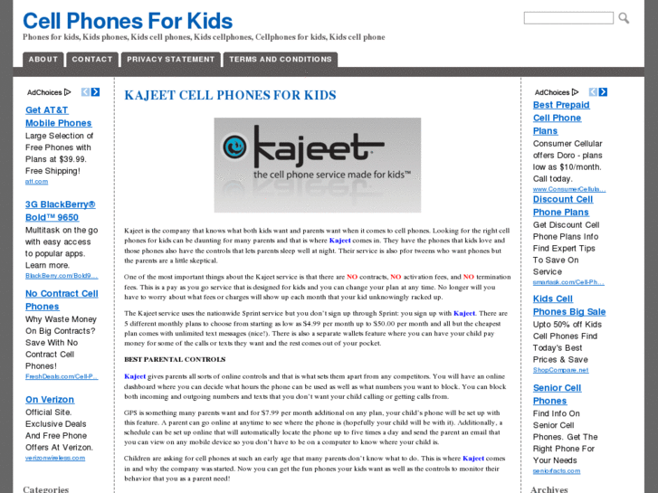www.cellphonesforkidsguide.com