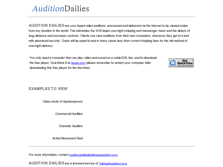www.auditiondailies.com