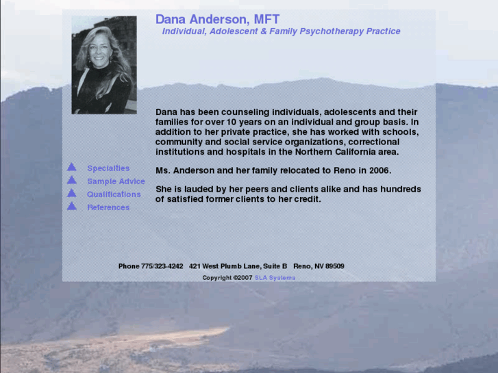 www.danaanderson-mft.com