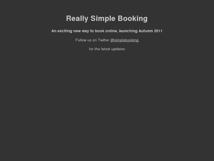www.reallysimplebooking.com
