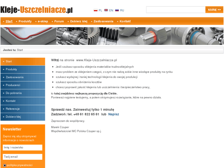 www.kleje-uszczelniacze.pl
