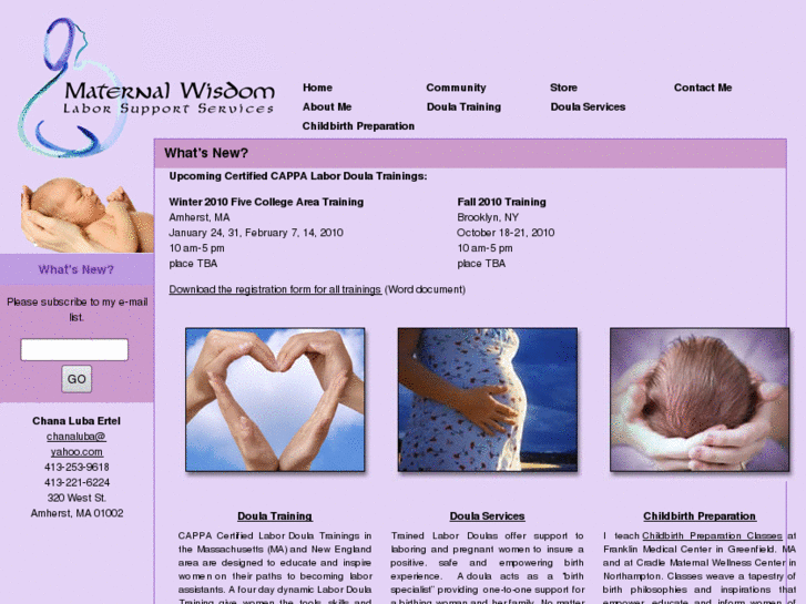 www.maternalwisdom.org
