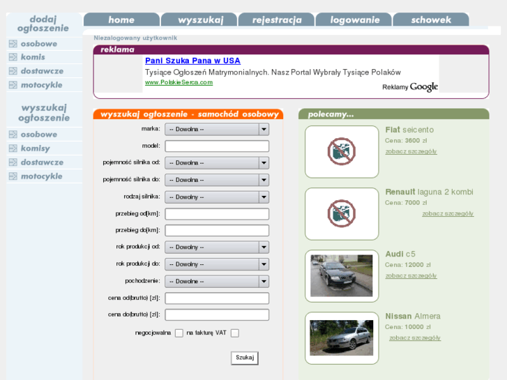 www.ogloszenia-motoryzacyjne.net