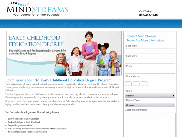 www.earlychildhooddegreeprogram.com