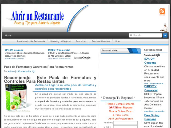 www.abrirunrestaurante.com