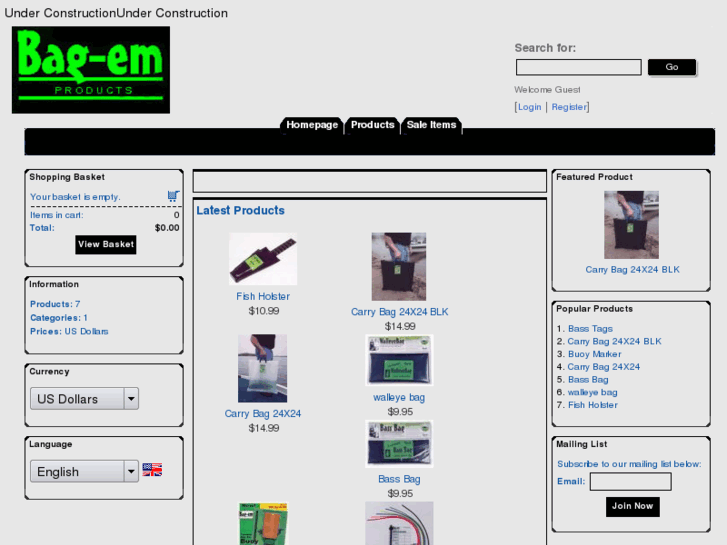 www.bagemproducts.com