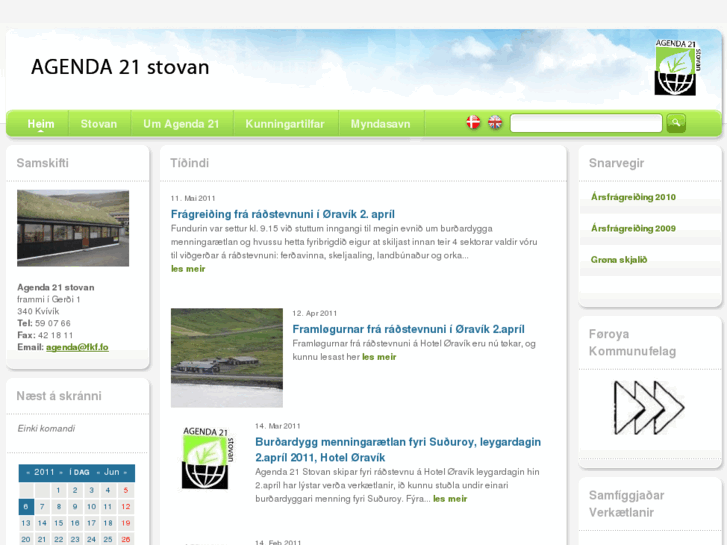 www.agenda21.fo