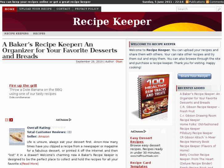 www.recipekeeper.org