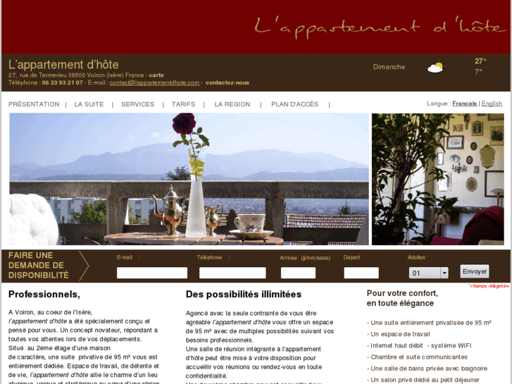 www.lappartementdhote.com