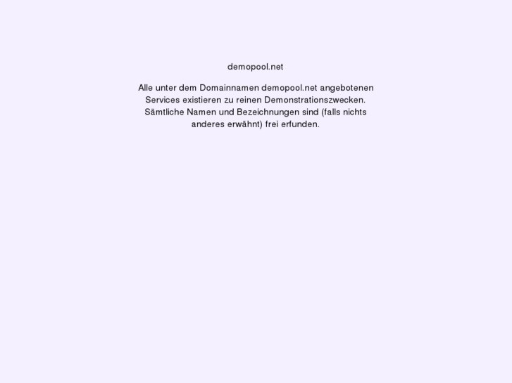 www.demopool.net